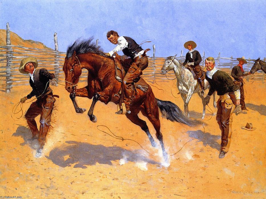 Frederic-Remington-Turn-Him-Loose-Bill