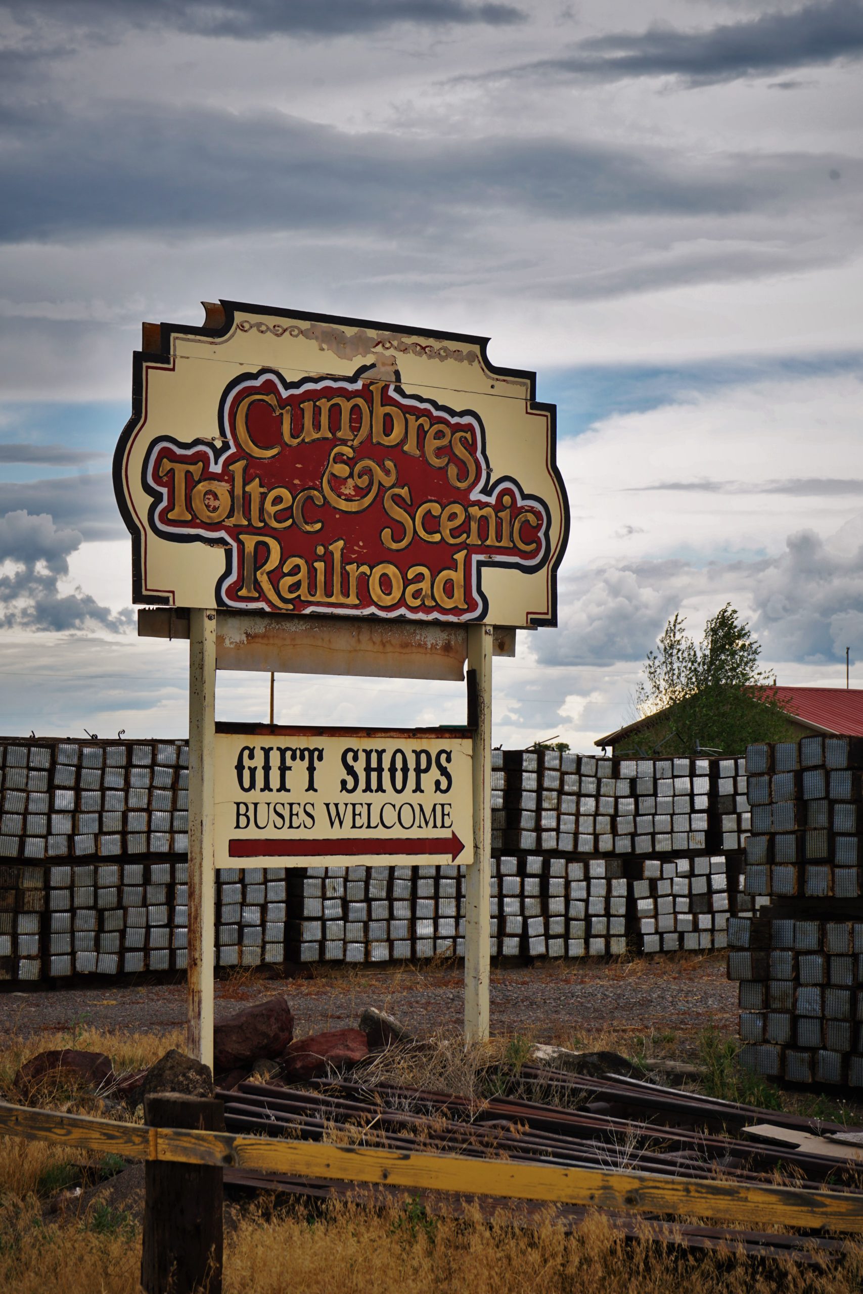 Cumbres & Toltec Railroad sign